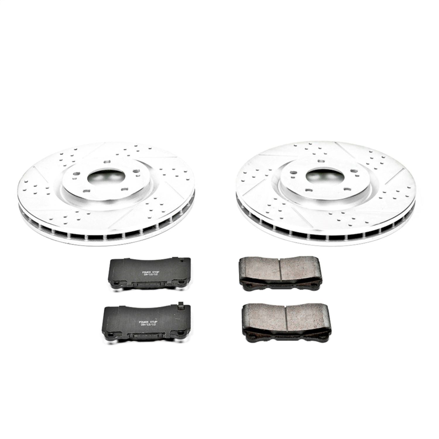 PowerStop Front Z23 Evolution Sport Brake Kit | Mitsubishi Lancer (03-06) (K107)