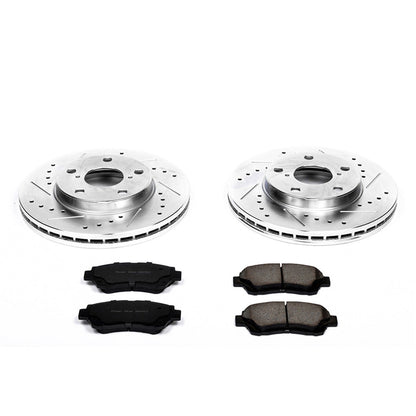 PowerStop Z23 Evolution Sport Front Brake Kit | Lexus SC300 (92-98) (K1070)
