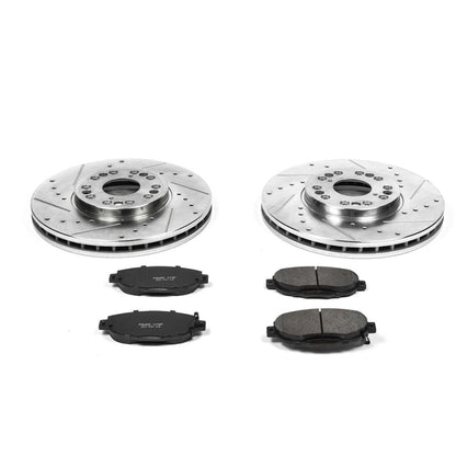 PowerStop Z23 Evolution Sport Front Brake Kit | Lexus SC300 (99-00) (K1073)