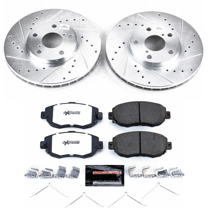 PowerStop Front Z26 Street Warrior Brake Kit | Lexus GS300 (93-05) (K1077-26)