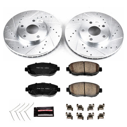 PowerStop Z23 Evolution Sport Front Brake Kit | Lexus GS300 (93-05) (K1077)