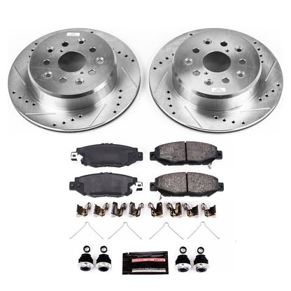PowerStop Rear Z23 Evolution Sport Brake Kit | Lexus GS300 (93-97) (K1080)