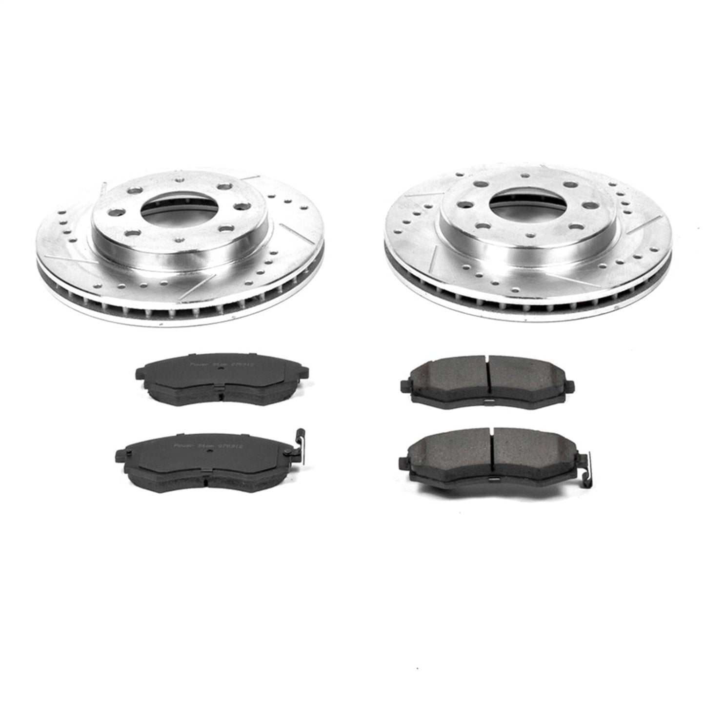 PowerStop Z23 Evolution Sport Front Brake Kit | Hyundai Elantra (98-01) (K1087)