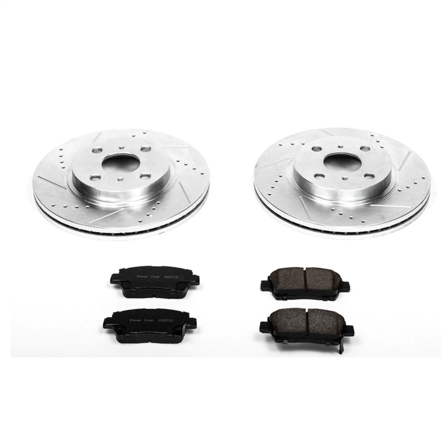 PowerStop Front Z23 Evolution Sport Brake Kit | Scion xA (04-06) (K109)