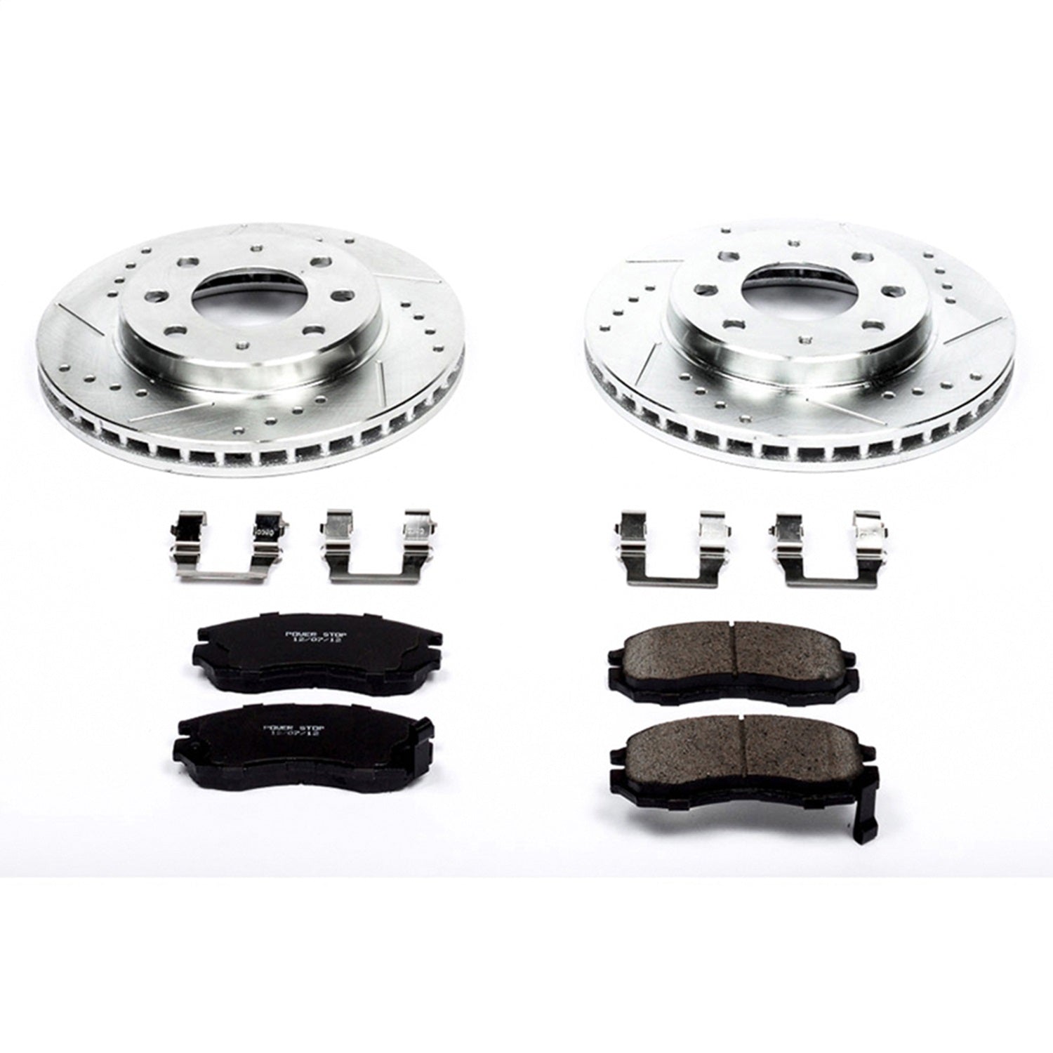 PowerStop Z23 Evolution Sport Front Brake Kit | Eagle Summit (93-95) (K1090)