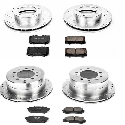 PowerStop Front & Rear Z23 Evolution Sport Brake Kit | Lexus LX470 (98-07) (K1133)