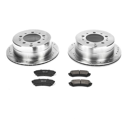 PowerStop Rear Z23 Evolution Sport Brake Kit | Lexus LX470 (98-07) (K1134)