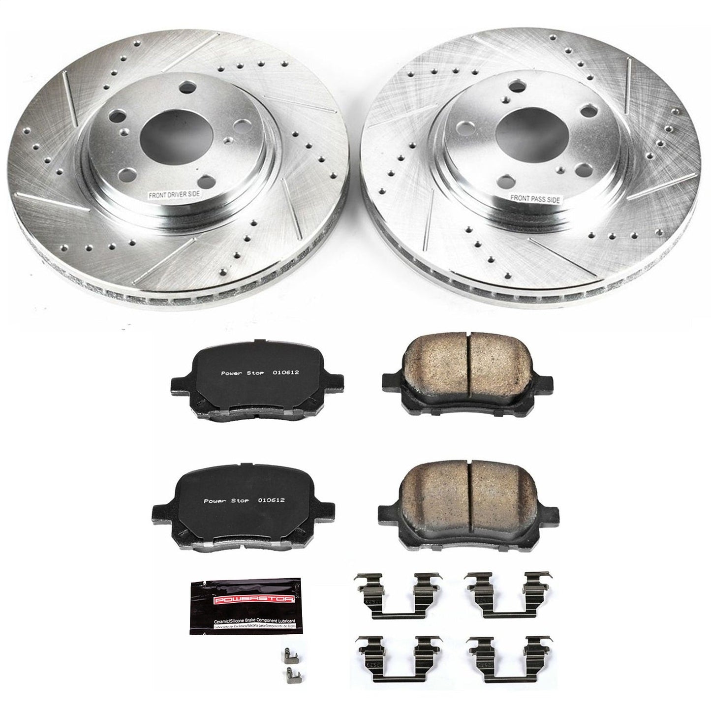 PowerStop Z23 Evolution Sport Front Brake Kit | Lexus RX300 (99-01) (K1135)