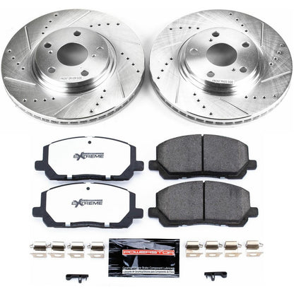 PowerStop Front Z36 Truck & Tow Brake Kit | Toyota Highlander (01-07) (K1137-36)