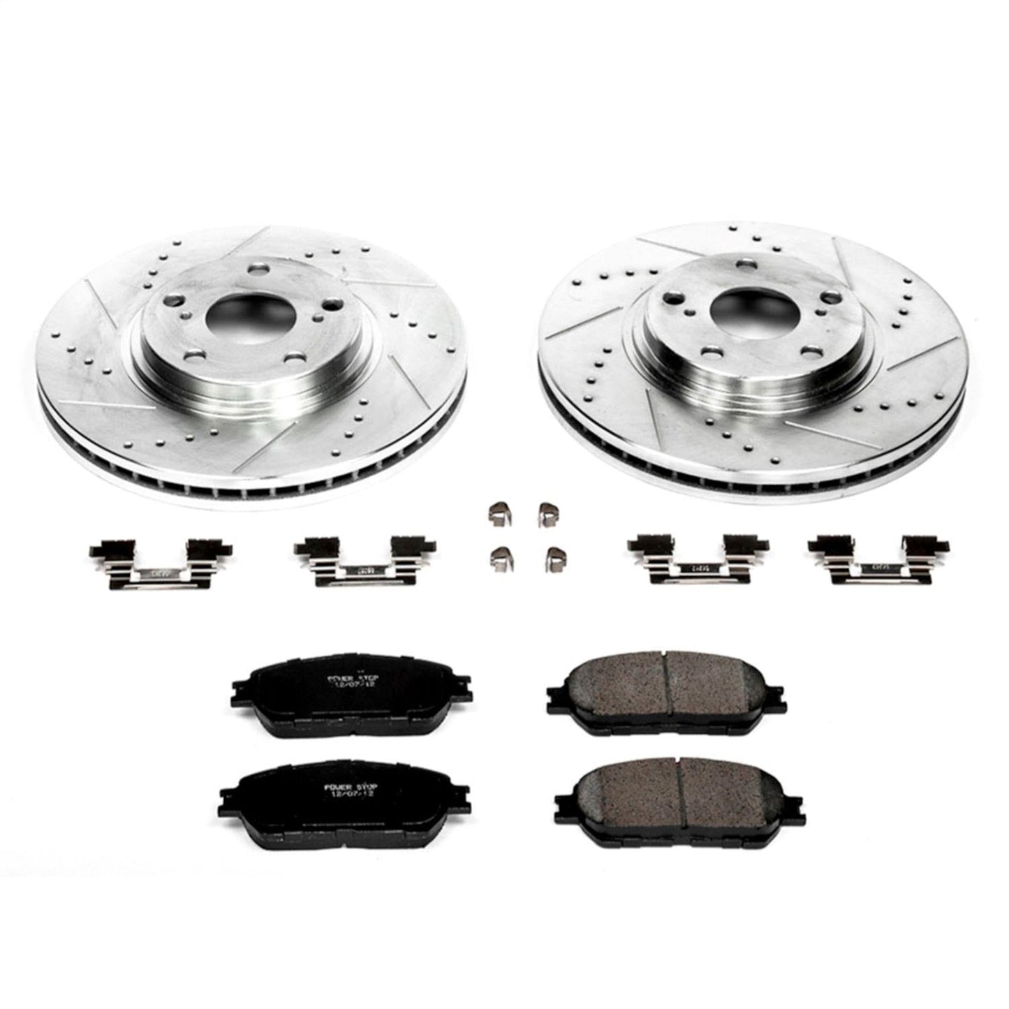 PowerStop Front Z23 Evolution Sport Brake Kit | Lexus ES330 (04-06) (K1141)