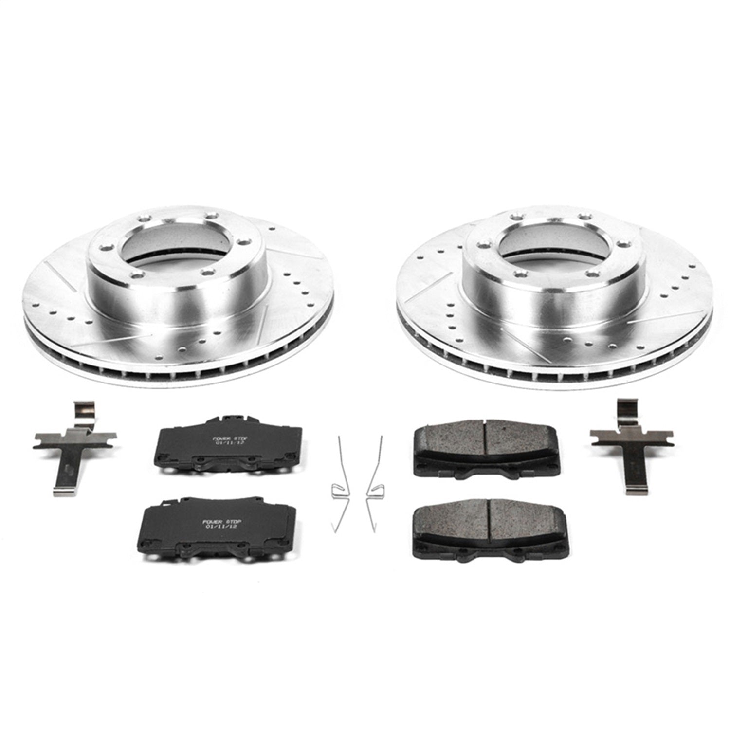 PowerStop Front Z23 Evolution Sport Brake Kit | Toyota 4Runner (91-95) (K1150)