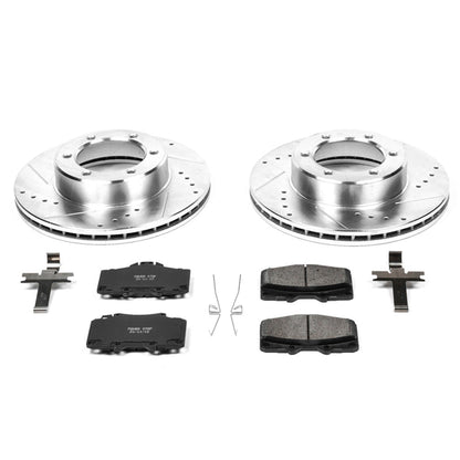 PowerStop Front Z23 Evolution Sport Brake Kit | Toyota 4Runner (91-95) (K1150)