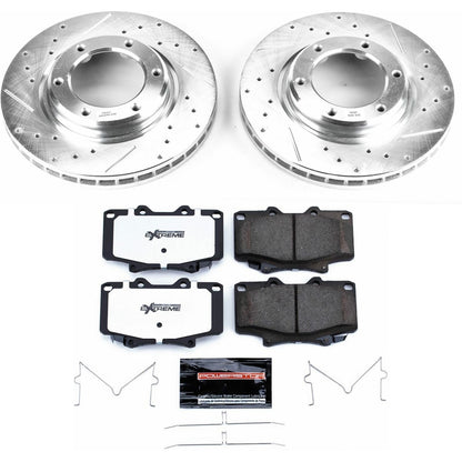 PowerStop Front Z36 Truck & Tow Brake Kit | Lexus LX450 (96-97) (K1154-36)