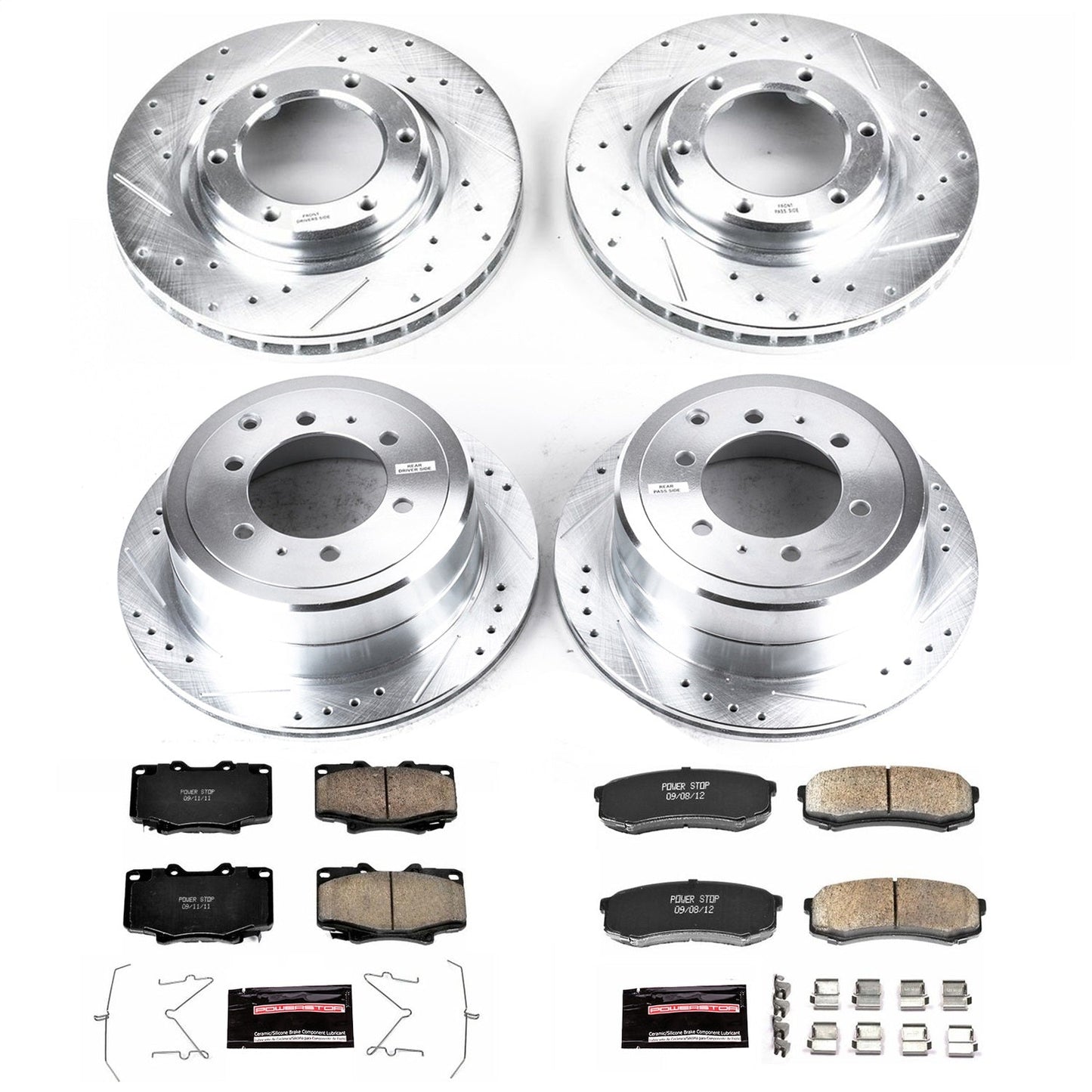 PowerStop Front & Rear Z23 Evolution Sport Brake Kit | Lexus LX450 (96-97) (K1155)