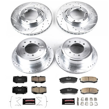 PowerStop Front & Rear Z23 Evolution Sport Brake Kit | Lexus LX450 (96-97) (K1155)