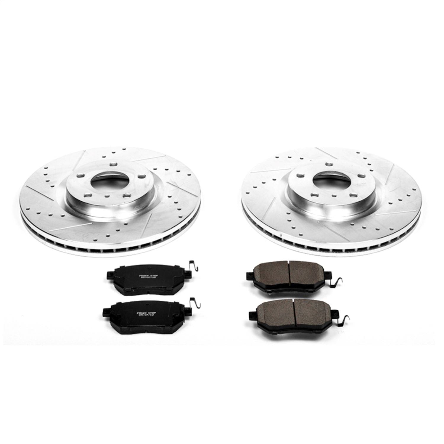 PowerStop Front Z23 Evolution Sport Brake Kit | Nissan Maxima (07-08) (K116)