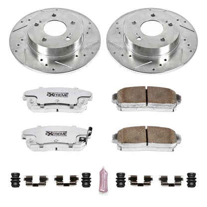 PowerStop Rear Z26 Street Warrior Brake Kit | Infiniti I30 (01) (K1169-26)