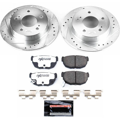 PowerStop Rear Z26 Street Warrior Brake Kit | Nissan 240SX (94-98) (K1174-26)