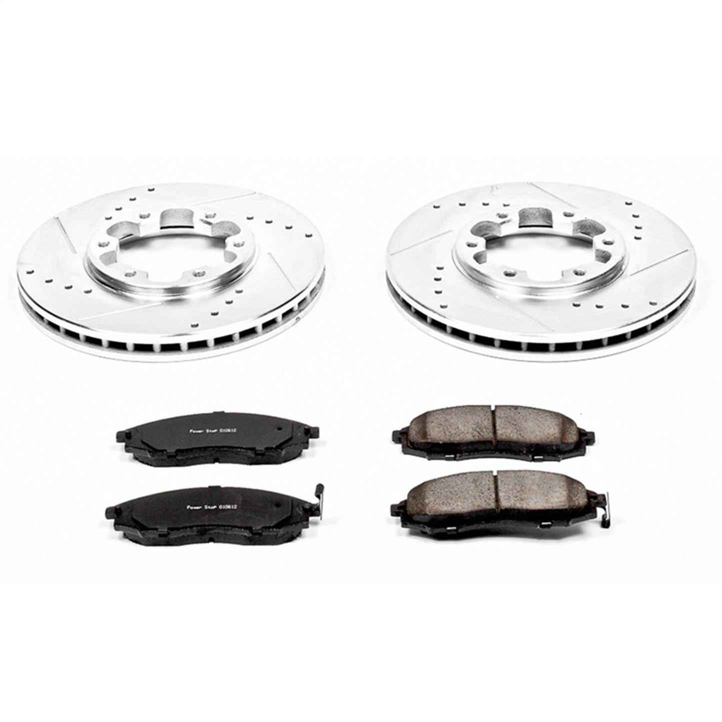 PowerStop Front Z23 Evolution Sport Brake Kit | Nissan Frontier (03-04) (K1176)