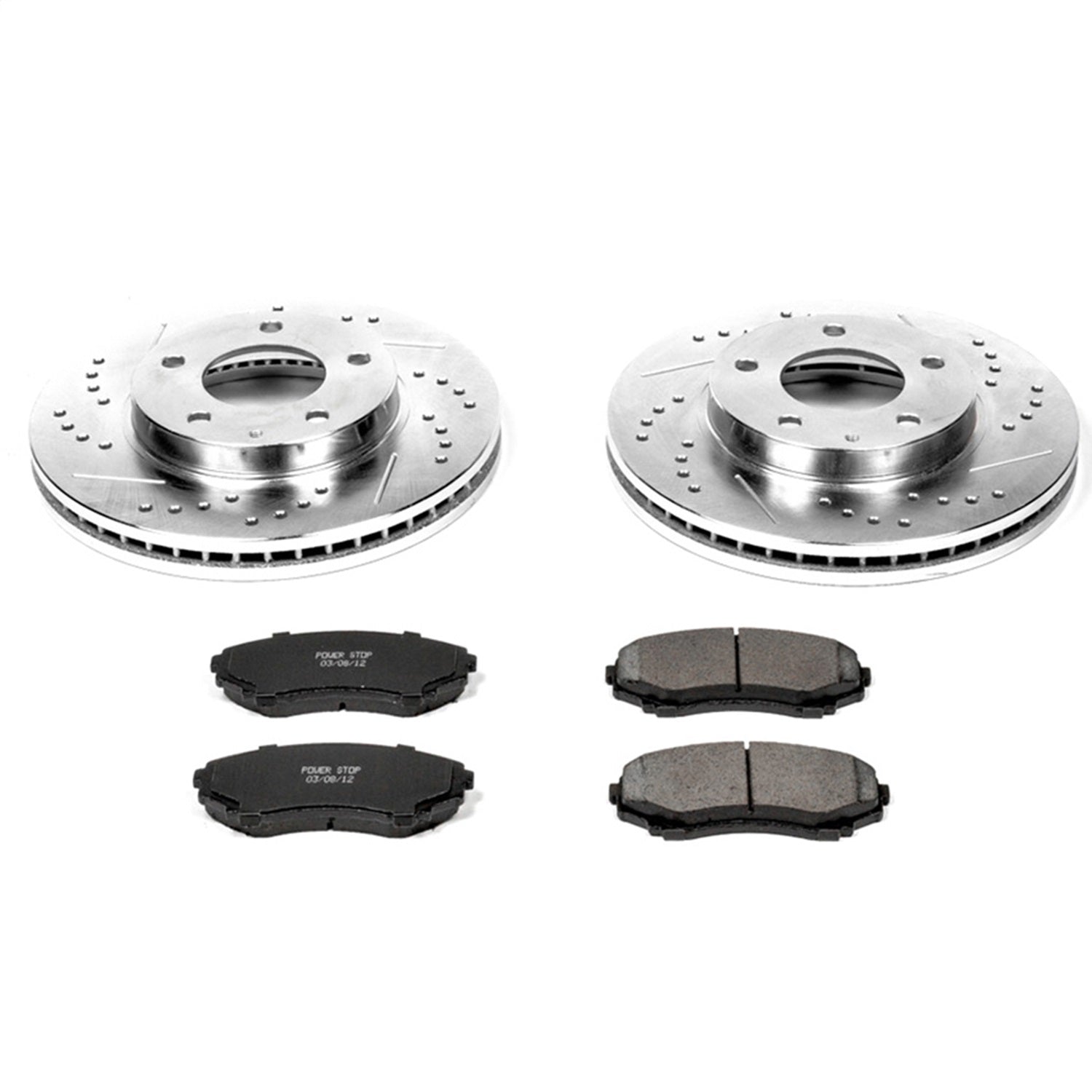 PowerStop Front Z23 Evolution Sport Brake Kit | Mazda MPV (00-06) (K1184)