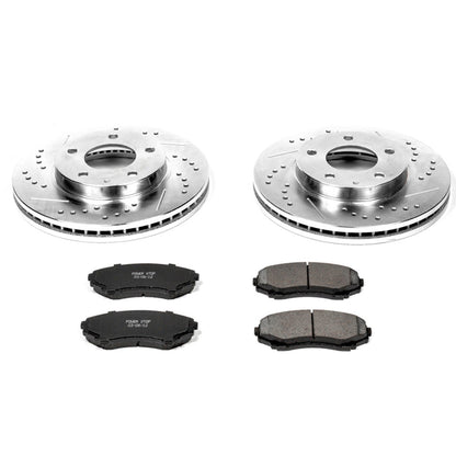 PowerStop Front Z23 Evolution Sport Brake Kit | Mazda MPV (00-06) (K1184)