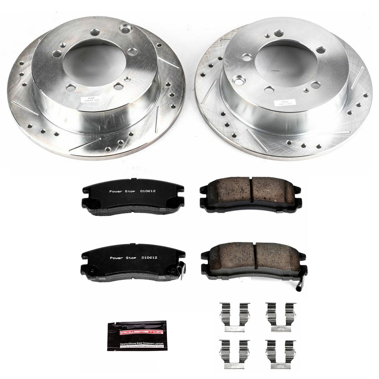 PowerStop Rear Z23 Evolution Sport Brake Kit | Chrysler Sebring (95-05) (K1203)