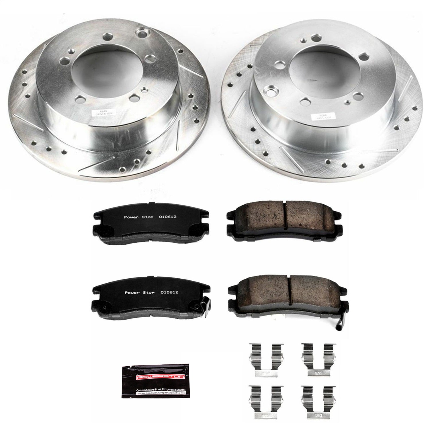 PowerStop Rear Z23 Evolution Sport Brake Kit | Chrysler Sebring (95-05) (K1203)