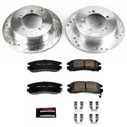 PowerStop Rear Z23 Evolution Sport Brake Kit | Chrysler Sebring (95-05) (K1203)
