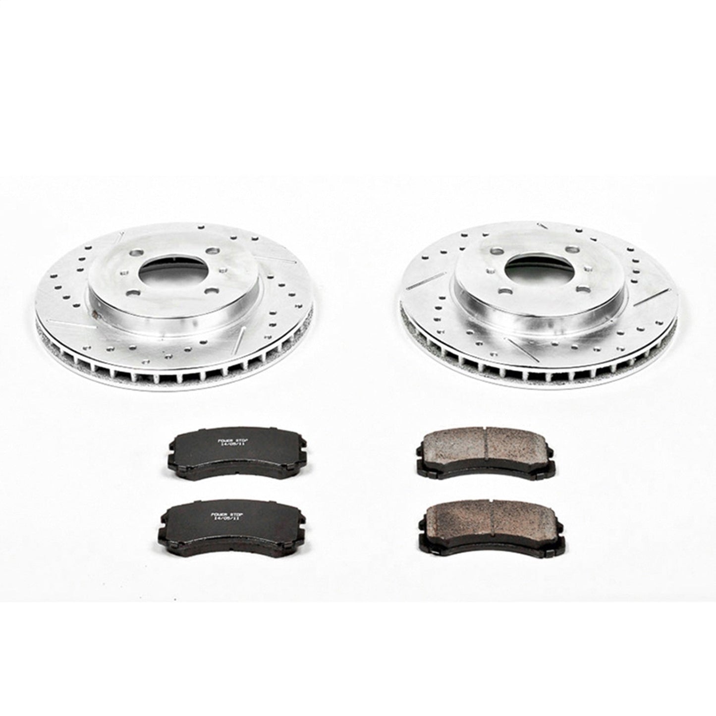 PowerStop Front Z23 Evolution Sport Brake Kit | Mitsubishi Lancer (02-07) (K1215)