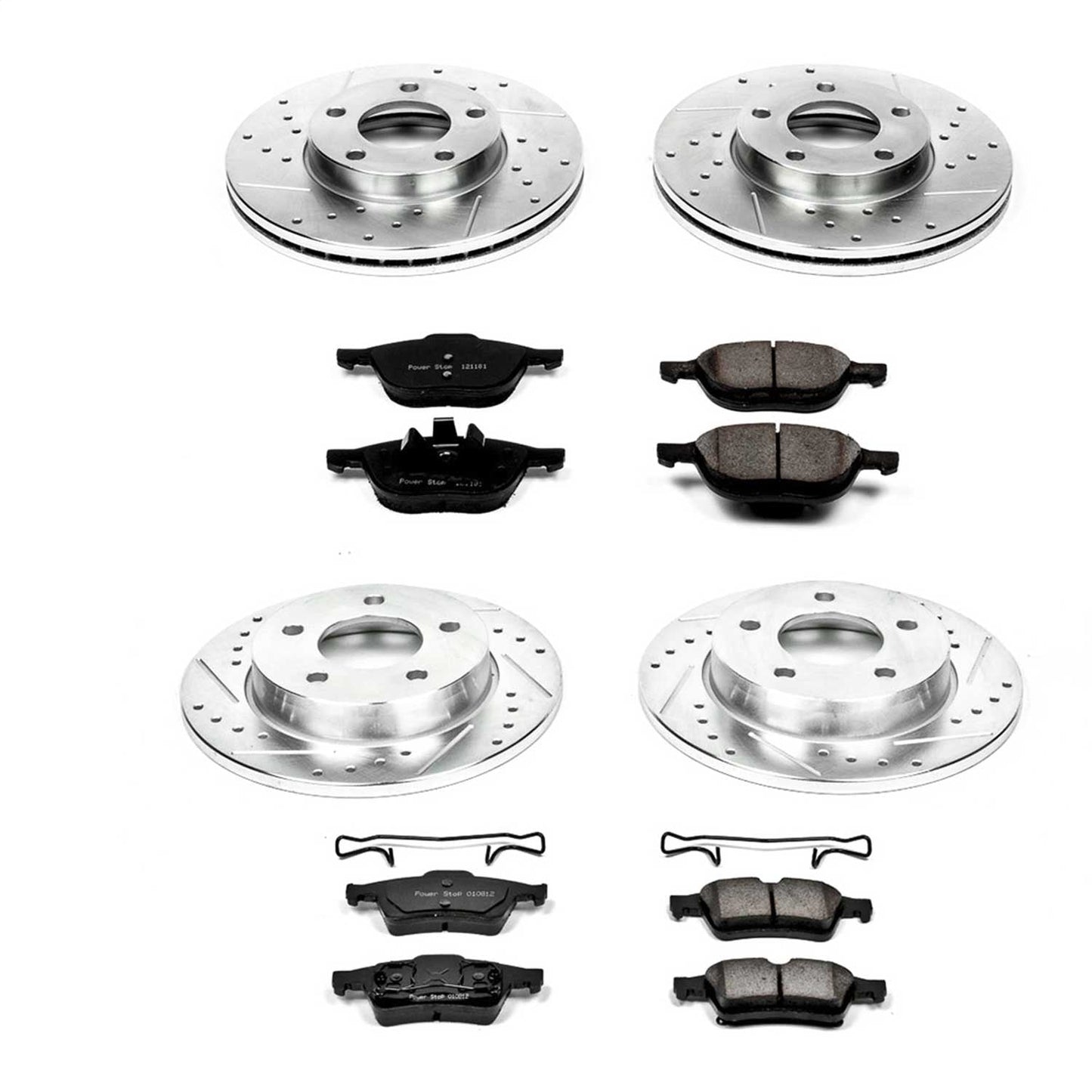 PowerStop Front & Rear Z23 Evolution Sport Brake Kit | Mazda 3 (04-05) (K122)