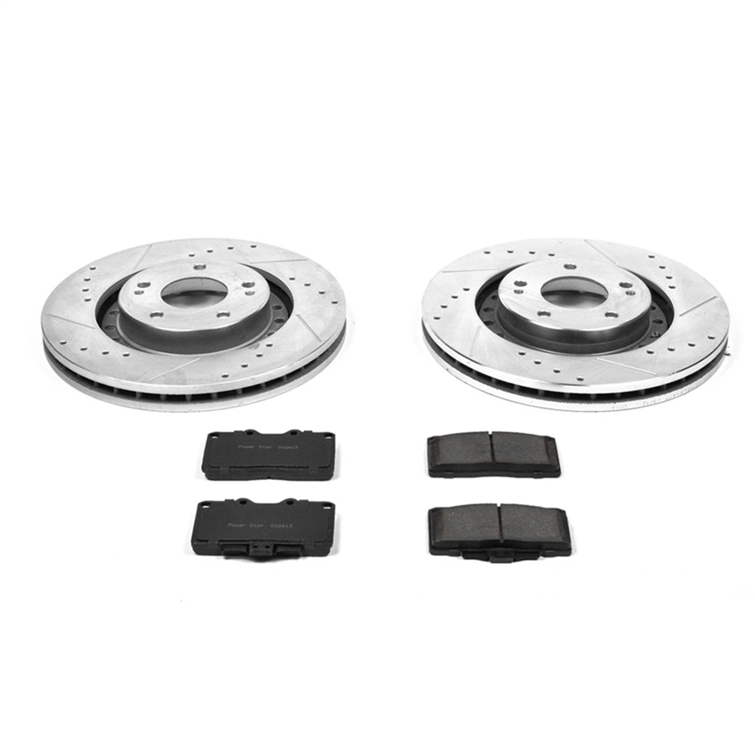 PowerStop Front Z23 Evolution Sport Brake Kit | Dodge Stealth (94-96) (K1222)