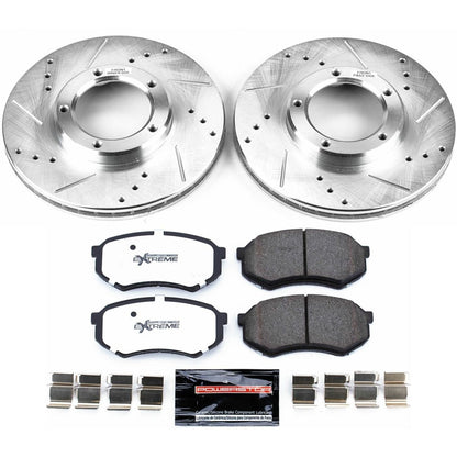 PowerStop Front Z36 Truck & Tow Brake Kit | Toyota Tacoma (95-04) (K1232-36)