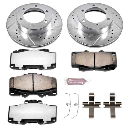 PowerStop Front Z36 Truck & Tow Brake Kit | Toyota 4Runner (95-02) (K1233-36)