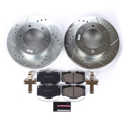 PowerStop Front Z23 Evolution Sport Brake Kit | Toyota 4Runner (95-02) (K1233)