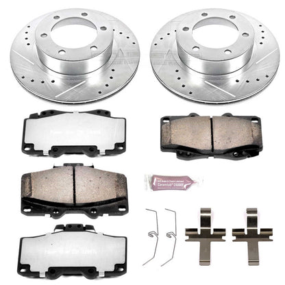 PowerStop Front Z36 Truck & Tow Brake Kit | Toyota 4Runner (95-02) (K1236-36)