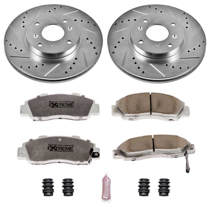 PowerStop Front Z26 Street Warrior Brake Kit | Acura CL (98-99) (K1237-26)