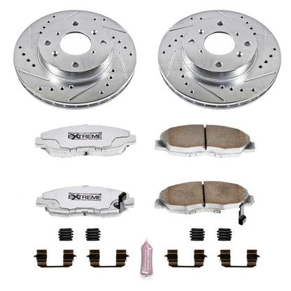 PowerStop Front Z26 Street Warrior Brake Kit | Acura CL (98-99) (K1239-26)