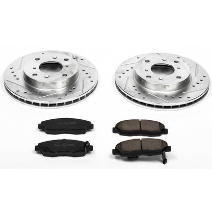 PowerStop Front Z23 Evolution Sport Brake Kit | Acura CL (98-99) (K1239)