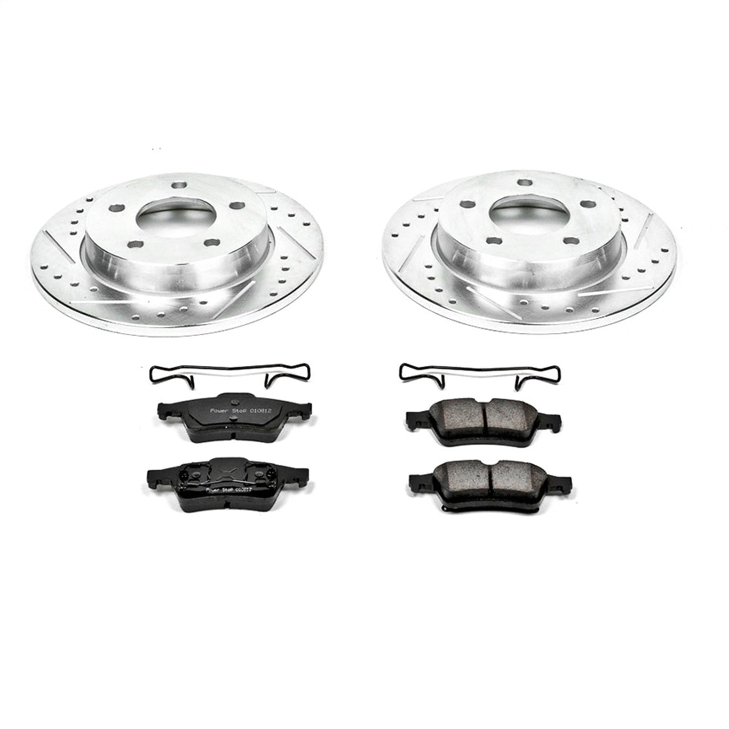 PowerStop Rear Z23 Evolution Sport Brake Kit | Mazda 3 (04-05) (K124)