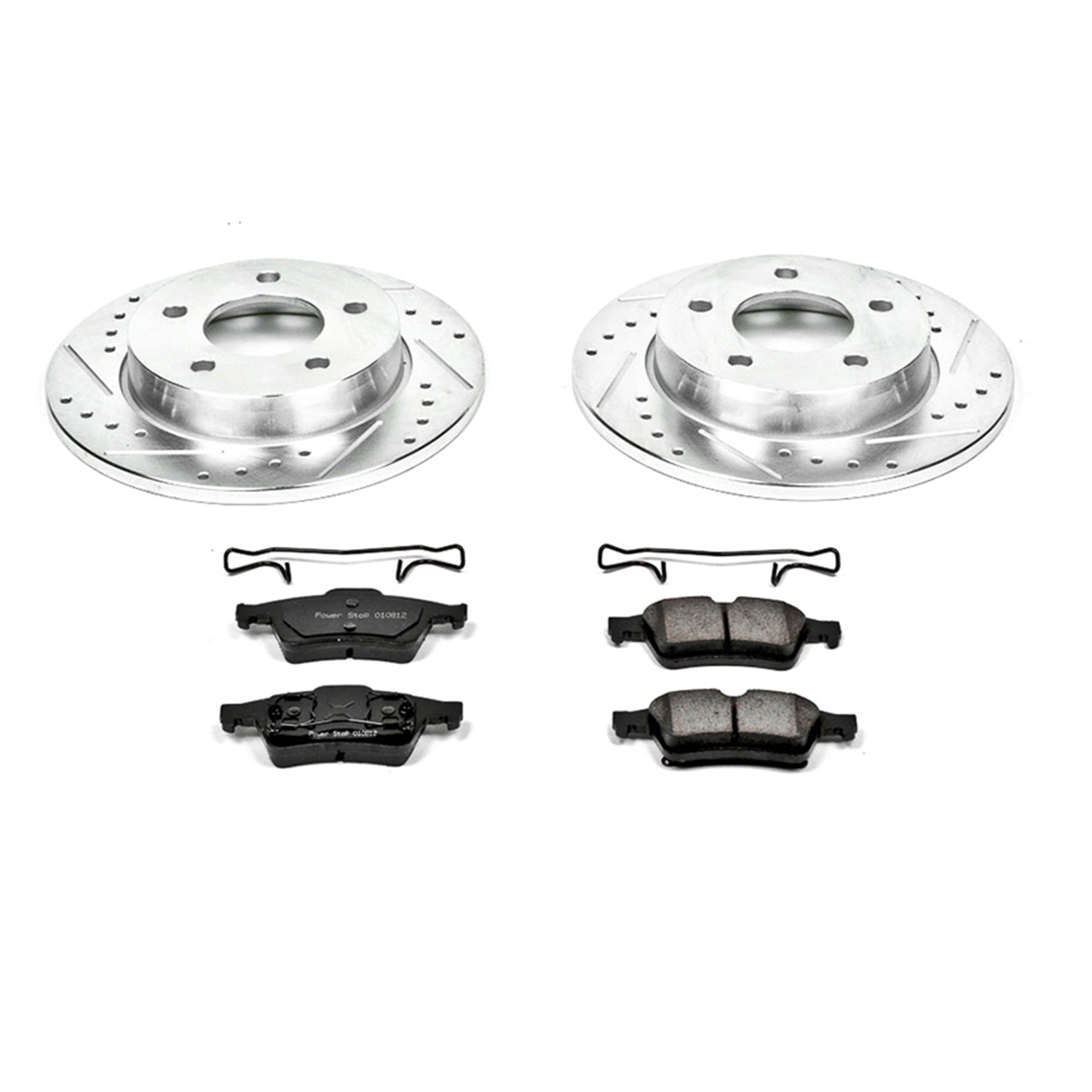 PowerStop Rear Z23 Evolution Sport Brake Kit | Mazda 3 (04-05) (K124)