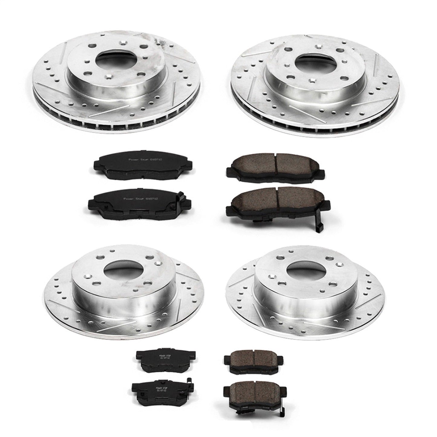 PowerStop Front & Rear Z23 Evolution Sport Brake Kit | Acura CL (98-99) (K1240)