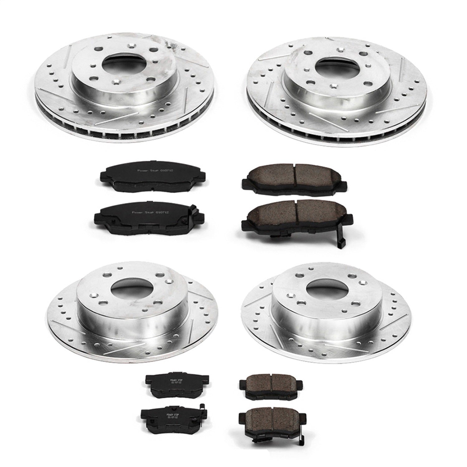 PowerStop Front & Rear Z23 Evolution Sport Brake Kit | Acura CL (98-99) (K1240)