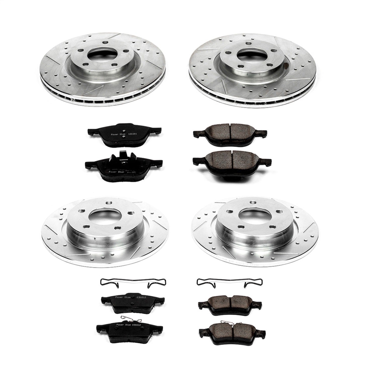 PowerStop Front & Rear Z23 Evolution Sport Brake Kit | Mazda 3 (04-13) (K126)