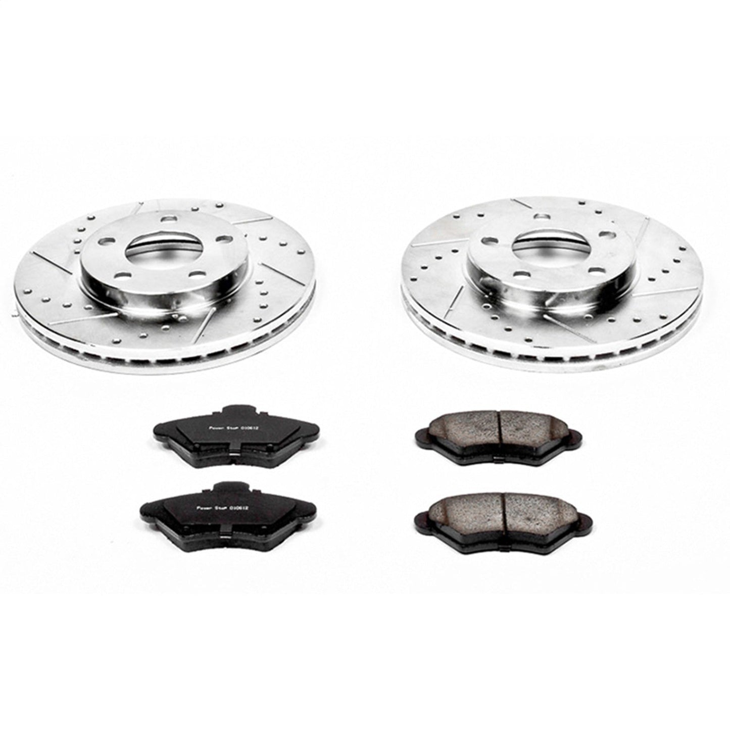 PowerStop Front Z23 Evolution Sport Brake Kit | Ford Mustang (94-98) (K1299)