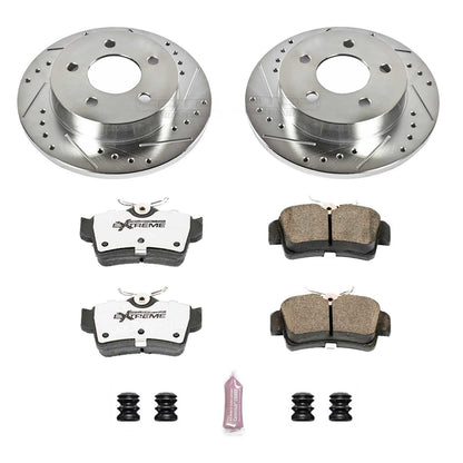 PowerStop Rear Z26 Street Warrior Brake Kit | Ford Mustang (94-04) (K1303-26)