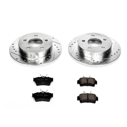PowerStop Rear Z23 Evolution Sport Brake Kit | Ford Mustang (94-04) (K1303)