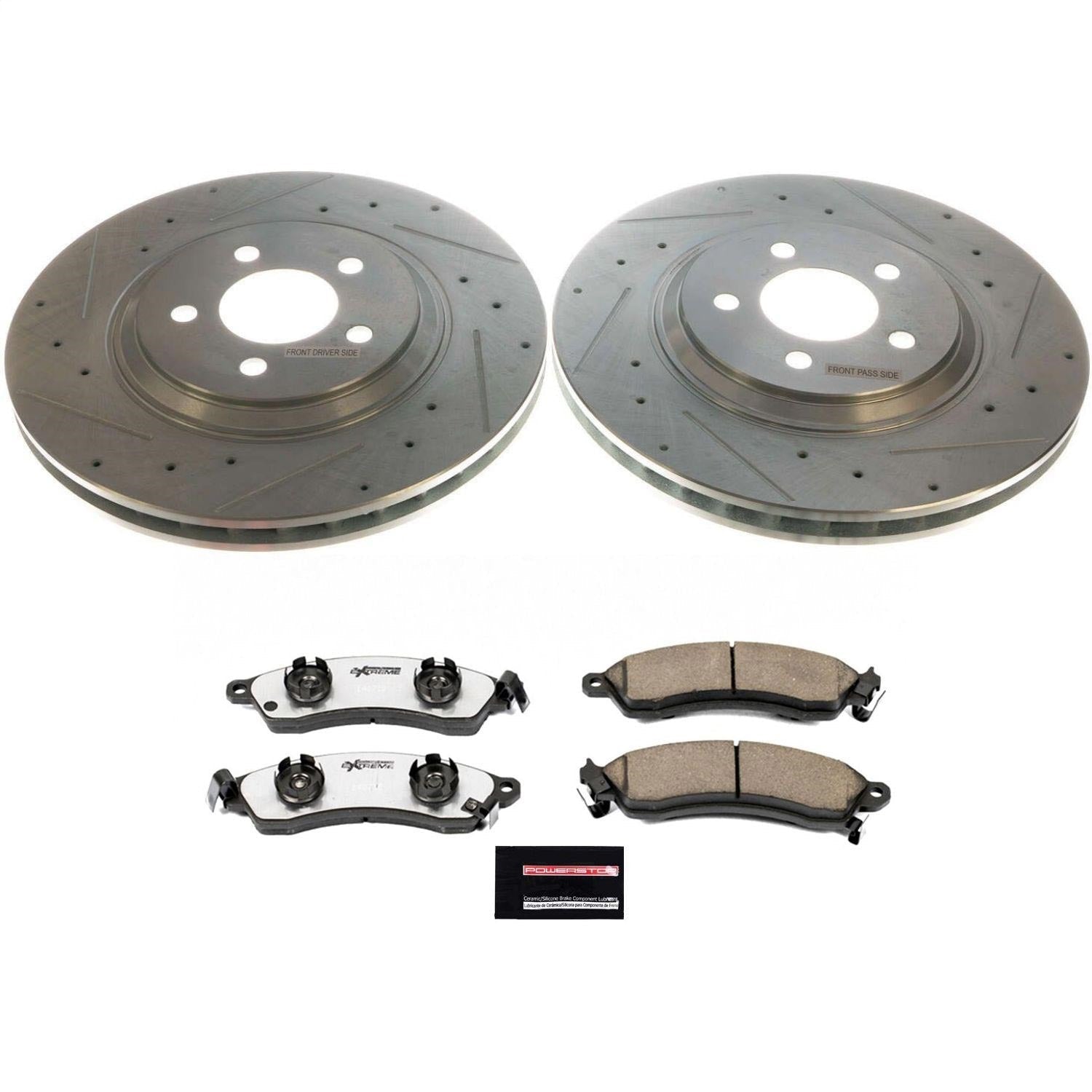 PowerStop Front Z26 Street Warrior Brake Kit | Ford Mustang (94-99) (K1304-26)