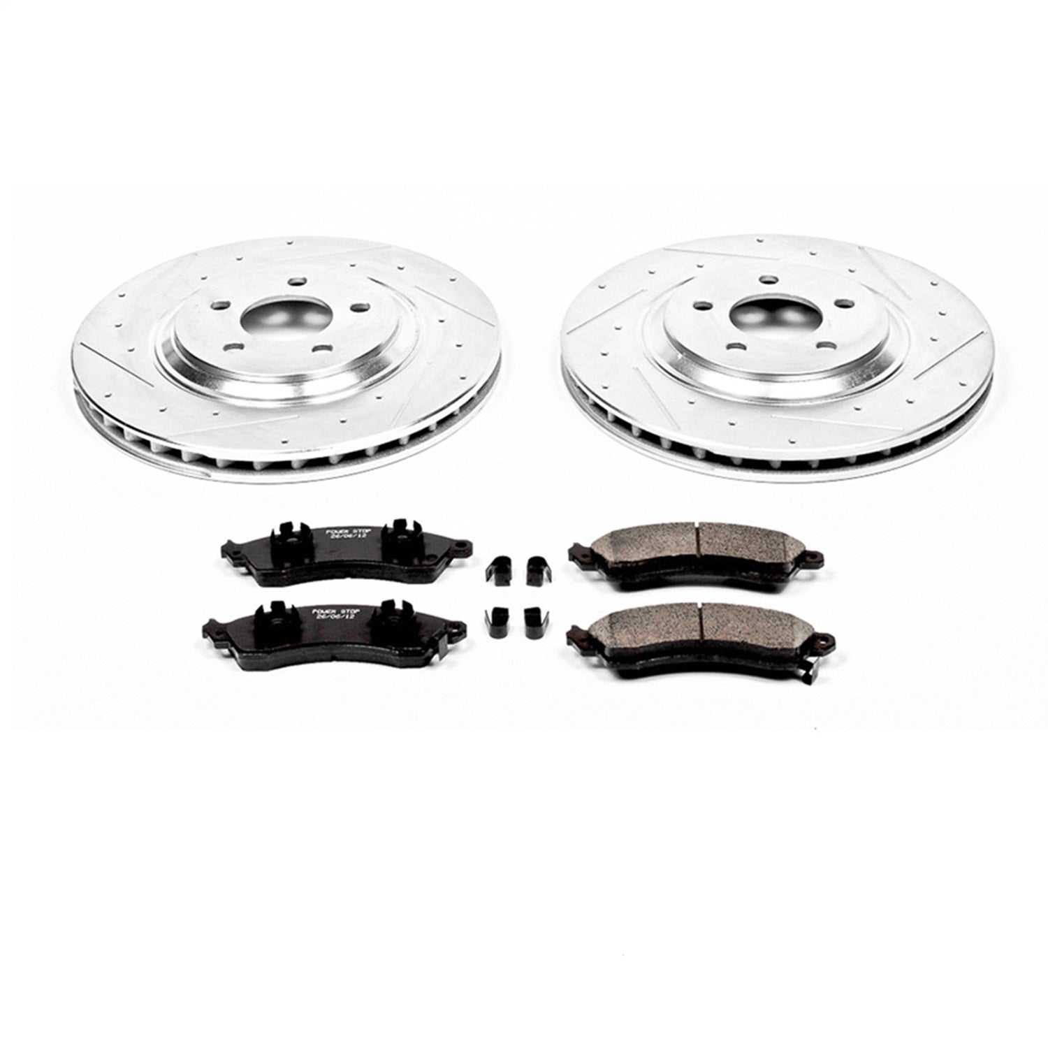 PowerStop Front Z23 Evolution Sport Brake Kit | Ford Mustang (94-99) (K1304)