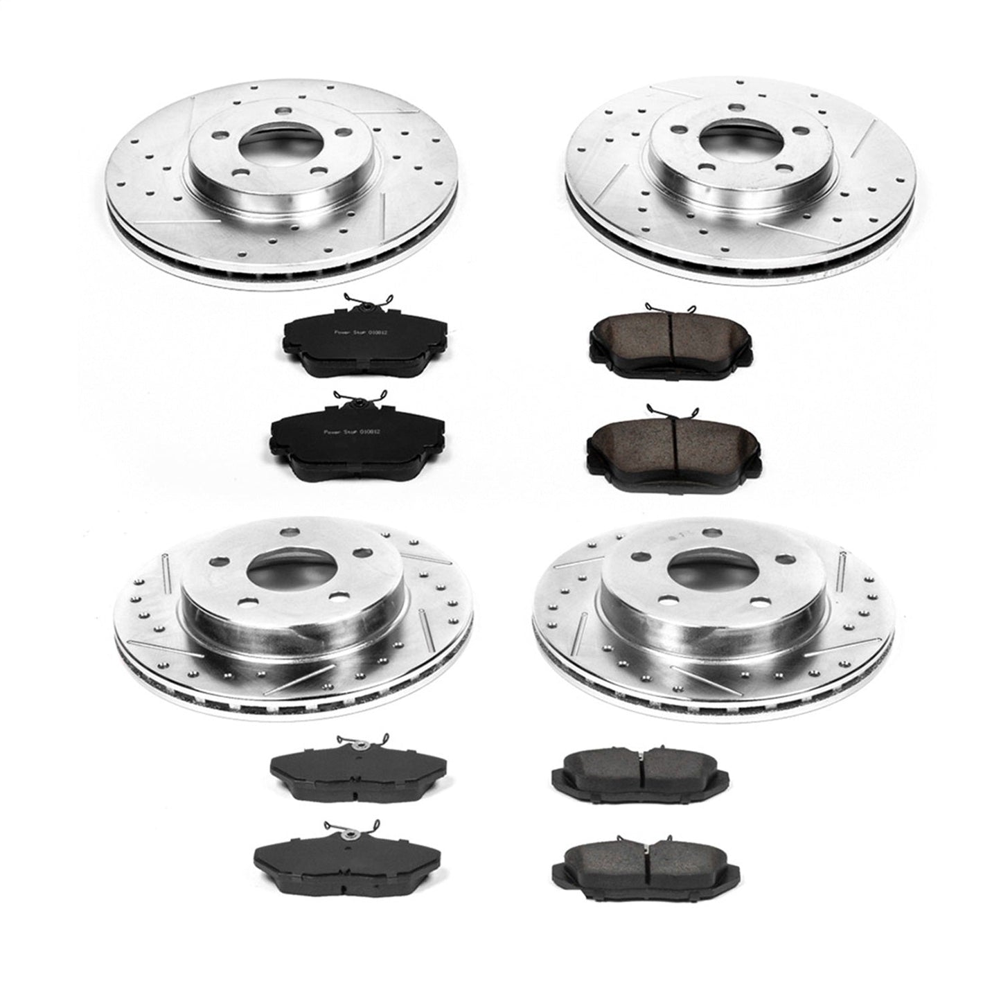 PowerStop Front & Rear Z23 Evolution Sport Brake Kit | Ford Thunderbird (96-97) (K1319)