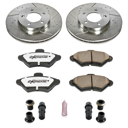 PowerStop Front Z26 Street Warrior Brake Kit | Ford Thunderbird (93-97) (K1325-26)